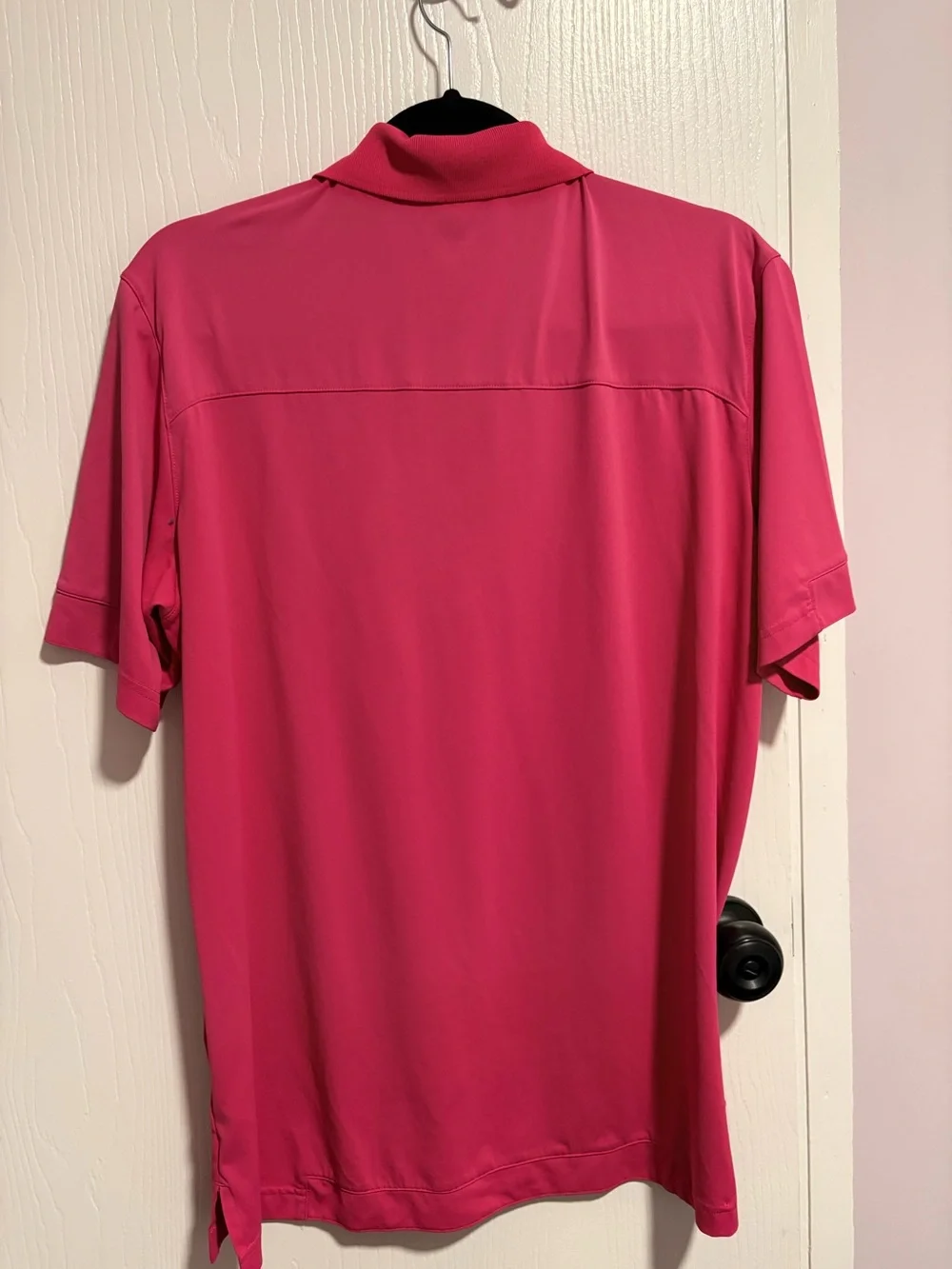 Adidas Golf Polo Shirt- Bright Pink - Men’s Large